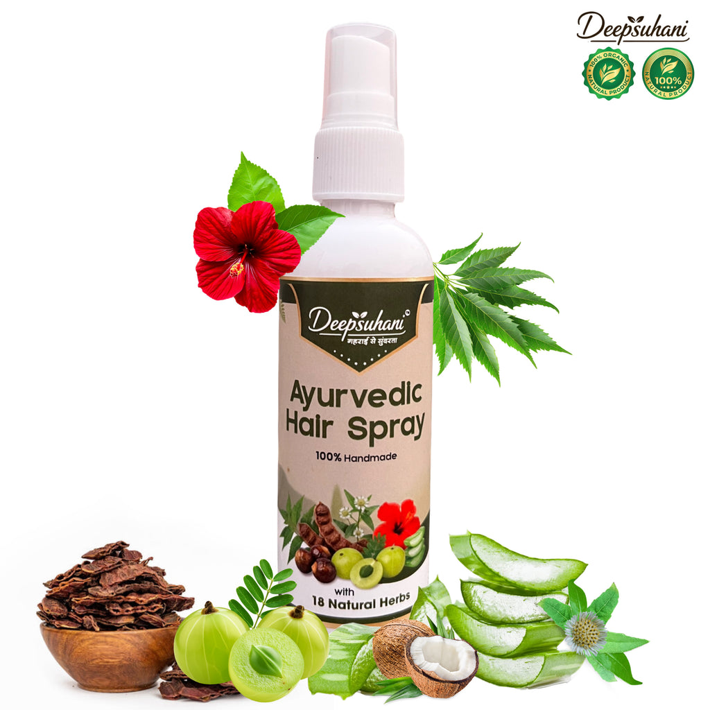 DeepSuhnani 18 Herbs Ayurvedic Hair Spray