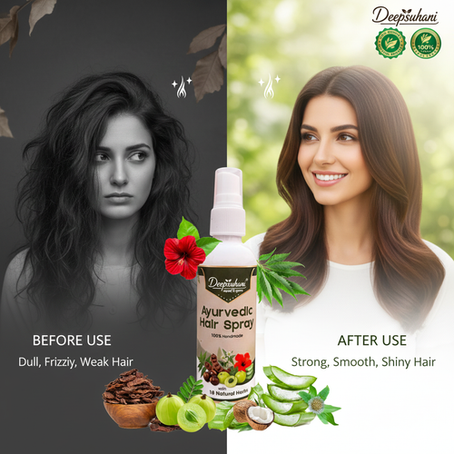 DeepSuhnani 18 Herbs Ayurvedic Hair Spray