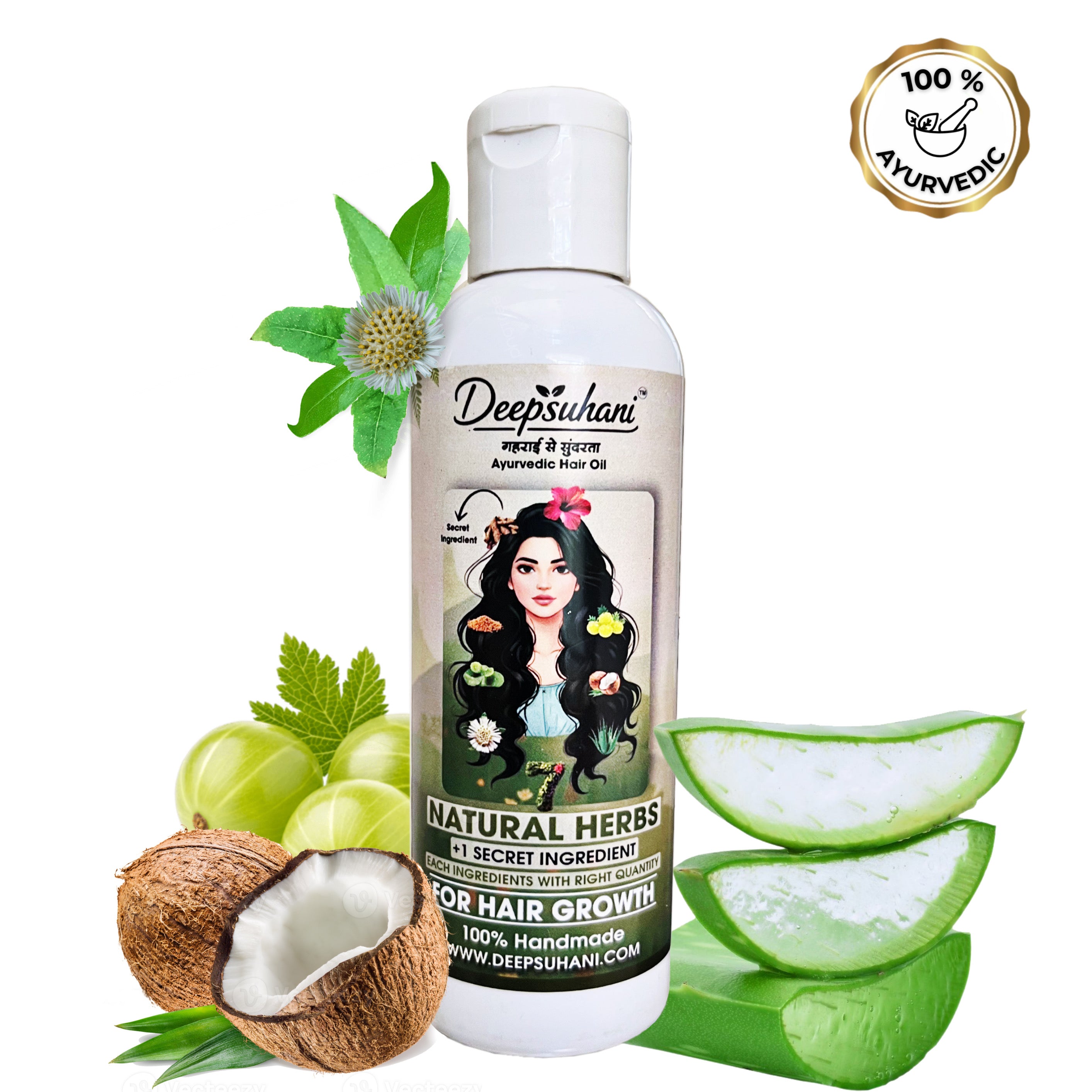 DeepSuhani Shuddh Ayurvedic Hair Oil INDIA'S NO 1 Ayurvedic Hair Oil